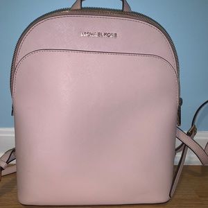 Michael Kors Emmy Large Leather Backpack